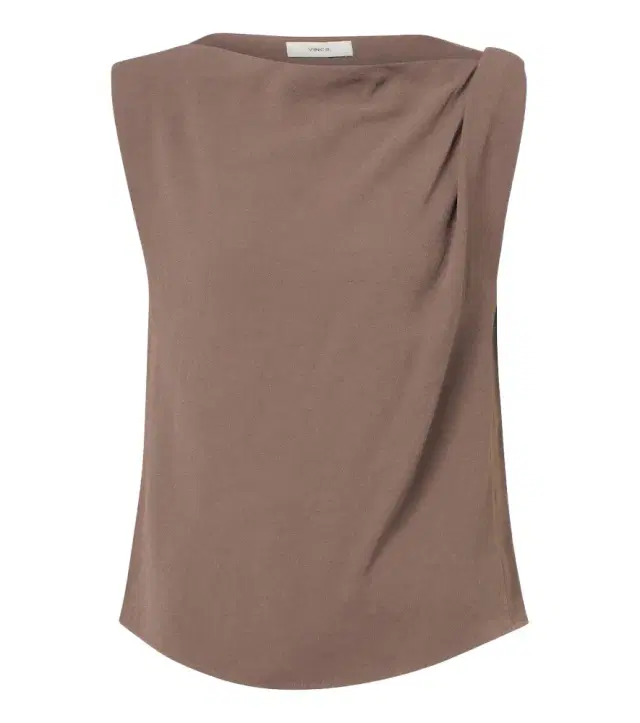Vince Draped crêpe top