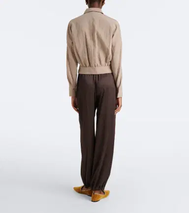 Vince Crinkled plissé balloon pants | Thumbnail 3