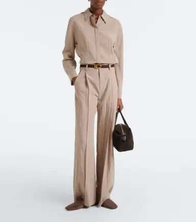 Vince Pleated wide-leg pants | Thumbnail 5 Vince Pleated wide-leg pants | Thumbnail 5