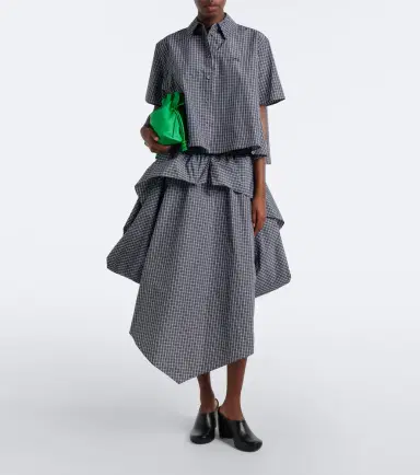 Loewe Checked cotton-blend shirt | Thumbnail 2 Loewe Checked cotton-blend shirt | Thumbnail 2