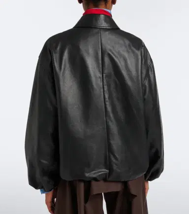 Loewe Leather blouson jacket | Thumbnail 2