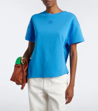 Loewe Asymmetric cotton-blend T-shirt | Thumbnail 5 Loewe Asymmetric cotton-blend T-shirt | Thumbnail 5