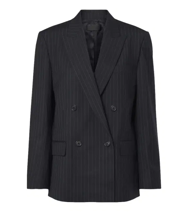 Nili Lotan Leston pinstriped wool blazer