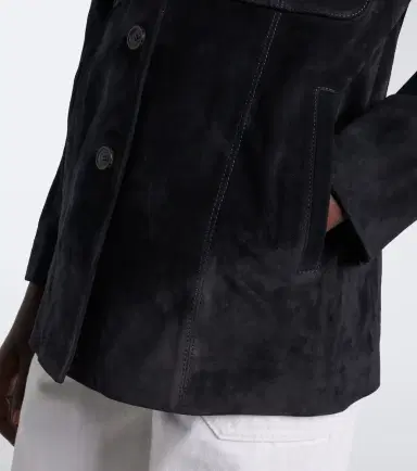 Nili Lotan Dominic suede jacket | Thumbnail 3 Nili Lotan Dominic suede jacket | Thumbnail 3