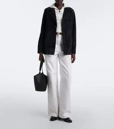 Nili Lotan Dominic suede jacket | Thumbnail 4 Nili Lotan Dominic suede jacket | Thumbnail 4