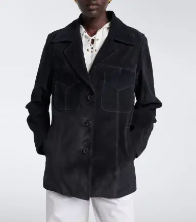 Nili Lotan Dominic suede jacket | Thumbnail 6 Nili Lotan Dominic suede jacket | Thumbnail 6