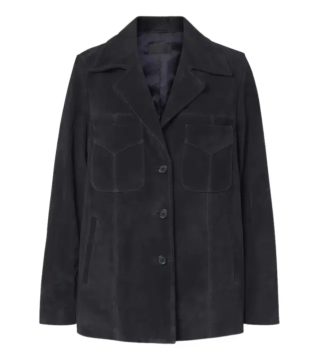 Nili Lotan Dominic suede jacket