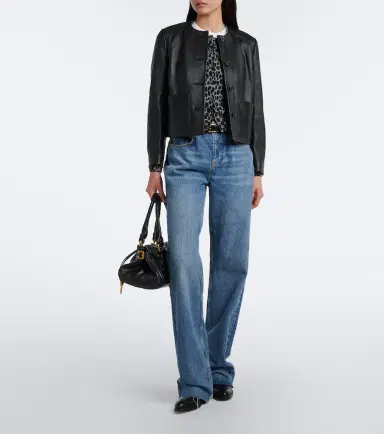 Nili Lotan Ophelie leather jacket | Thumbnail 4