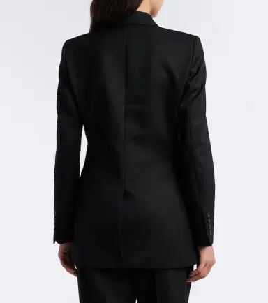 Nili Lotan Noah double-breasted virgin wool blazer | Thumbnail 3 Nili Lotan Noah double-breasted virgin wool blazer | Thumbnail 3