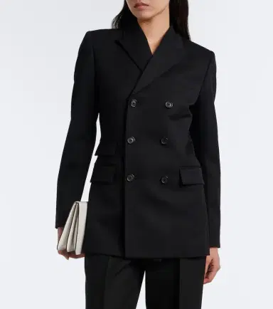 Nili Lotan Noah double-breasted virgin wool blazer | Thumbnail 4 Nili Lotan Noah double-breasted virgin wool blazer | Thumbnail 4