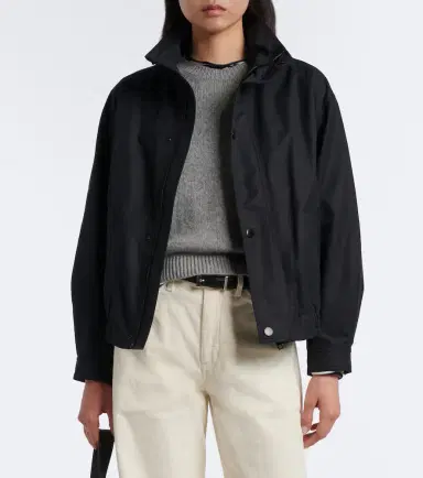 Nili Lotan Klaire cotton-blend bomber jacket | Thumbnail 2