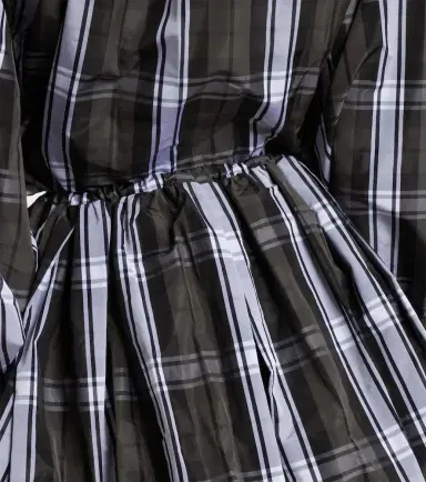 Patou Checked balloon miniskirt | Thumbnail 3