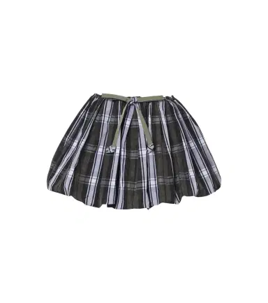 Patou Checked balloon miniskirt | Thumbnail 1