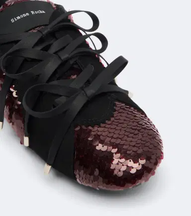 Simone Rocha Ballerina Grip sequined sneakers | Thumbnail 3 Simone Rocha Ballerina Grip sequined sneakers | Thumbnail 3