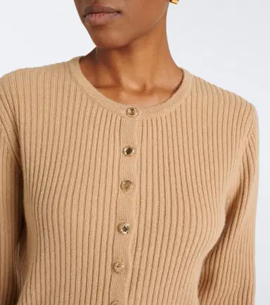 Jardin des Orangers Ribbed-knit wool and cashmere cardigan | Thumbnail 3
