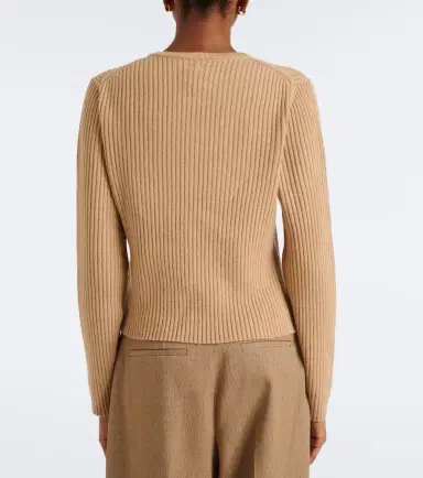 Jardin des Orangers Ribbed-knit wool and cashmere cardigan | Thumbnail 5