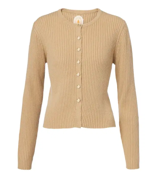 Jardin des Orangers Ribbed-knit wool and cashmere cardigan