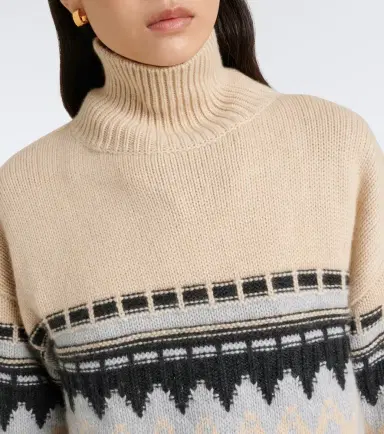 Jardin des Orangers Fair Isle cashmere sweater | Thumbnail 4