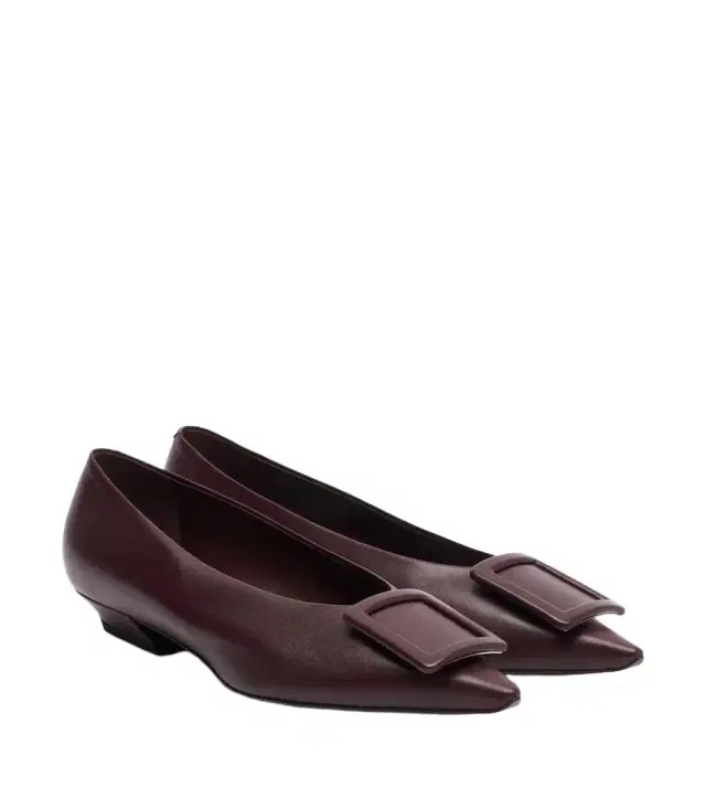Roger Vivier Viv' in The City leather ballet flats