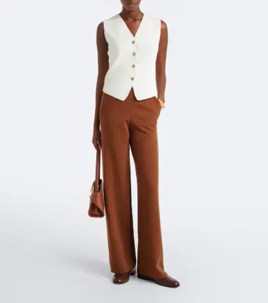 Max Mara Wool-blend wide-leg pants | Thumbnail 4