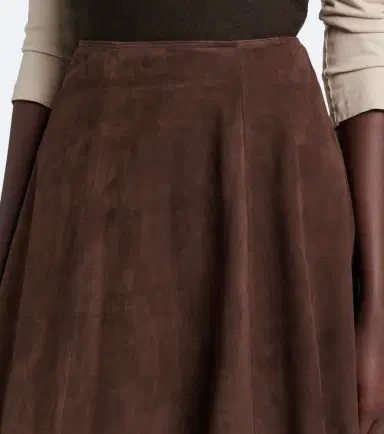 ARMA Eleni suede midi skirt | Thumbnail 4