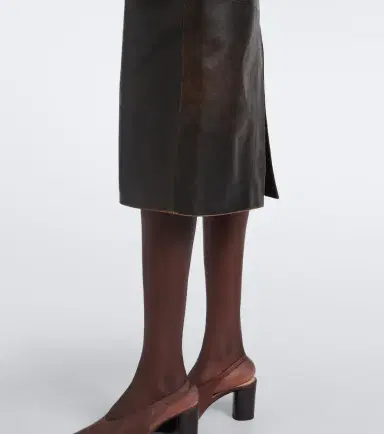 ARMA Leather pencil skirt | Thumbnail 2