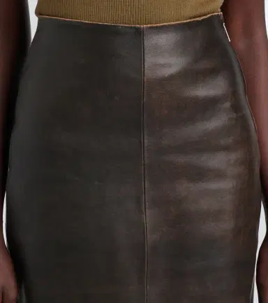 ARMA Leather pencil skirt | Thumbnail 3