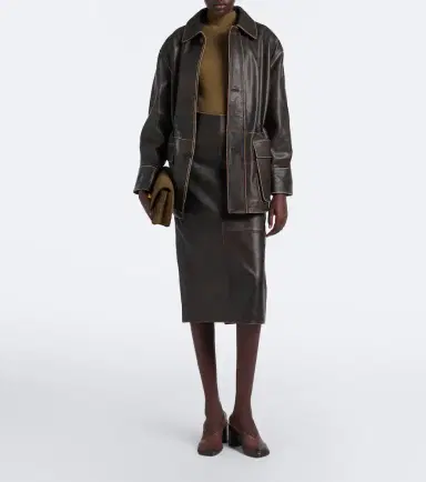 ARMA Leather pencil skirt | Thumbnail 5