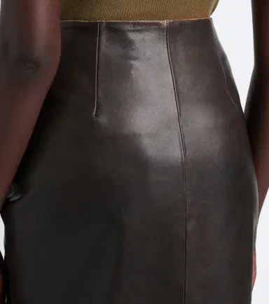 ARMA Leather pencil skirt | Thumbnail 6