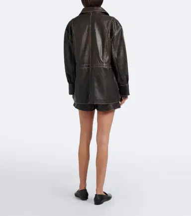 ARMA High-rise leather shorts | Thumbnail 2 ARMA High-rise leather shorts | Thumbnail 2