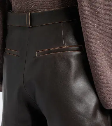 ARMA High-rise leather shorts | Thumbnail 3 ARMA High-rise leather shorts | Thumbnail 3