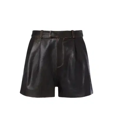ARMA High-rise leather shorts | Thumbnail 1 ARMA High-rise leather shorts | Thumbnail 1