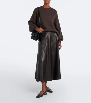 ARMA Eleni suede midi skirt | Thumbnail 5 ARMA Eleni suede midi skirt | Thumbnail 5