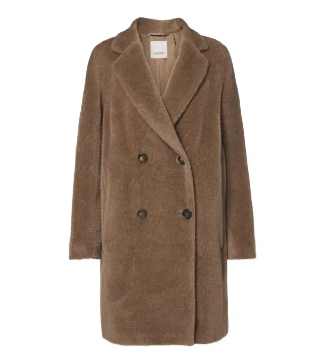 Alpaca and wool coat
