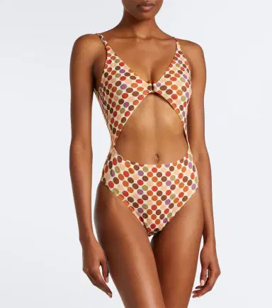 Eres Nightlife cutout polka-dot swimsuit | Thumbnail 3