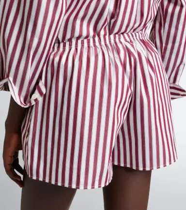 Eres House striped cotton shorts | Thumbnail 4 Eres House striped cotton shorts | Thumbnail 4