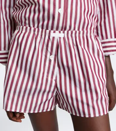 Eres House striped cotton shorts | Thumbnail 5 Eres House striped cotton shorts | Thumbnail 5
