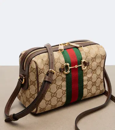 Gucci Horsebit Small GG canvas camera bag | Thumbnail 2