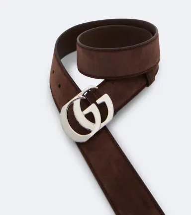 Gucci GG Marmont suede belt | Thumbnail 2