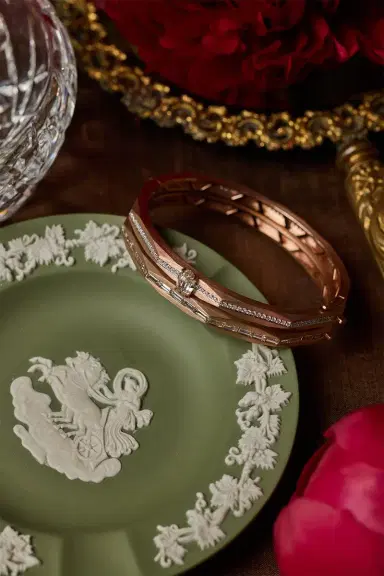 ARUNASHI Brown Diamond Enigma Bangle Bracelet | Thumbnail 5