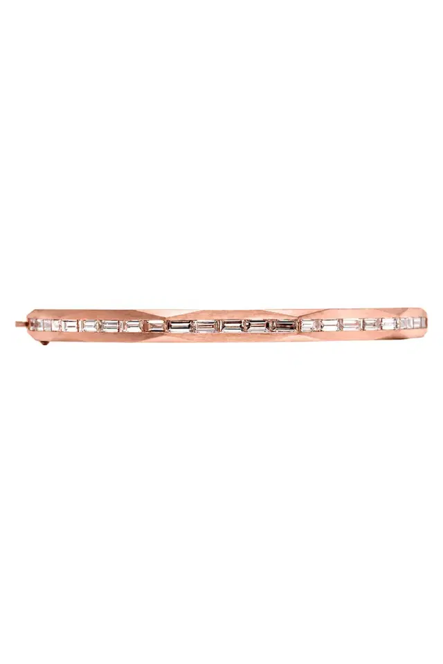 ARUNASHI Brown Diamond Enigma Bangle Bracelet