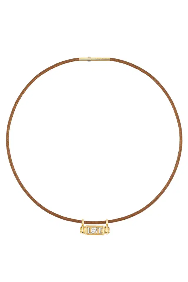 Marie Lichtenberg Diamond Love Smash Locket Necklace