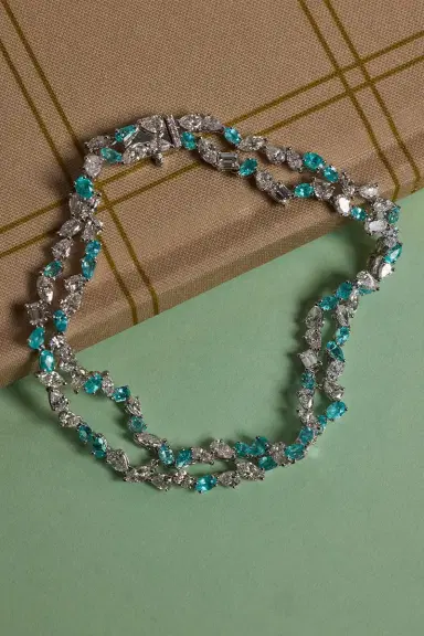 ARUNASHI Diamond Paraiba Tourmaline Bracelet | Thumbnail 5