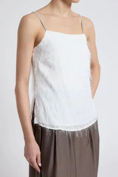 PESERICO Embellished Tank Top | Thumbnail 3