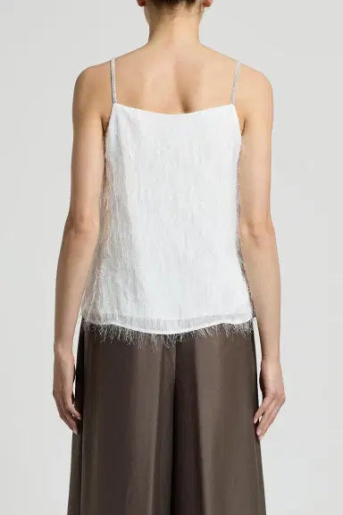 PESERICO Embellished Tank Top | Thumbnail 5