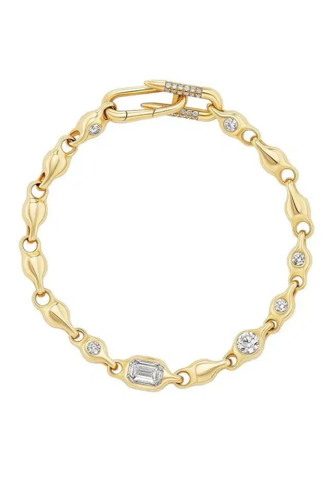 Uniform Object Supernova Diamond Bracelet