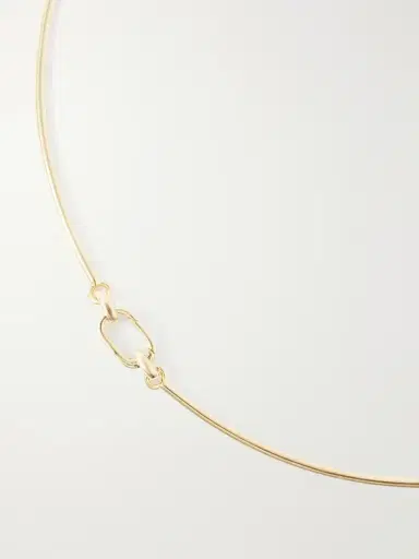 Martha Calvo Aurelia Lapis Lazuli, Citrine And Freshwater Pearl Gold-toned Necklace | Thumbnail 3