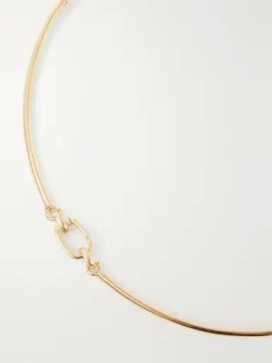 Martha Calvo Protection Sapphire Gold-toned Necklace | Thumbnail 3