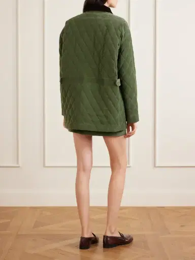 Blazé Milano Clelia Matellassé Cotton-corduroy Jacket | Thumbnail 4 Blazé Milano Clelia Matellassé Cotton-corduroy Jacket | Thumbnail 4
