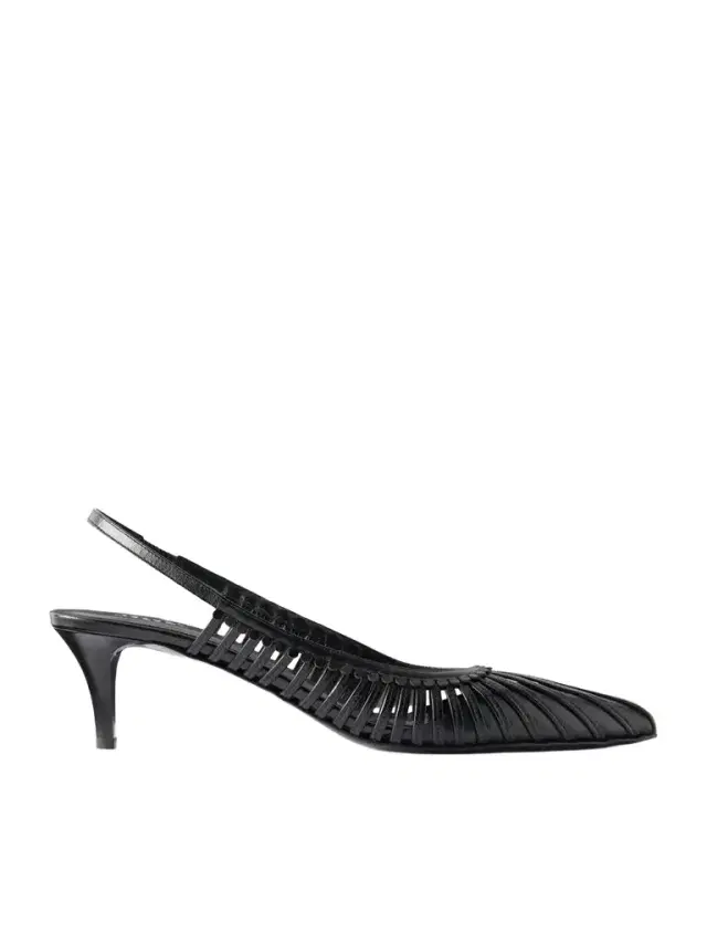 Isabel Marant Pionee Leather Slingback Pumps